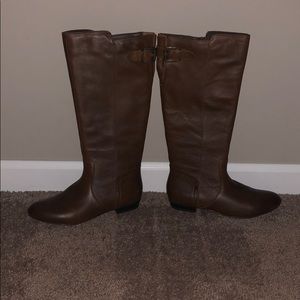Aldo brown riding boots size 6